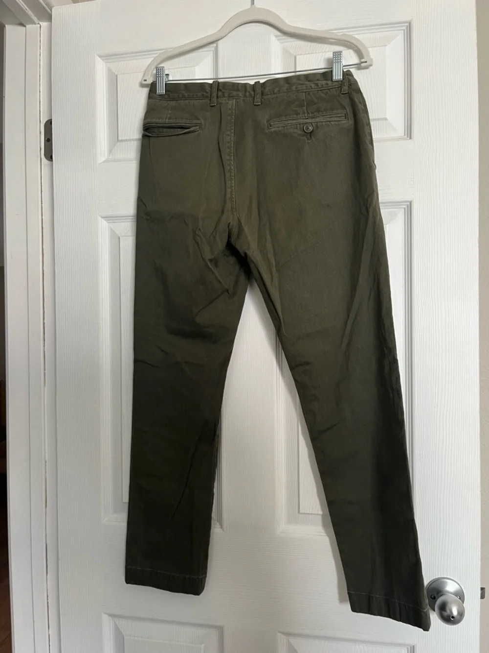 J. Crew Olive Green Chino Pants